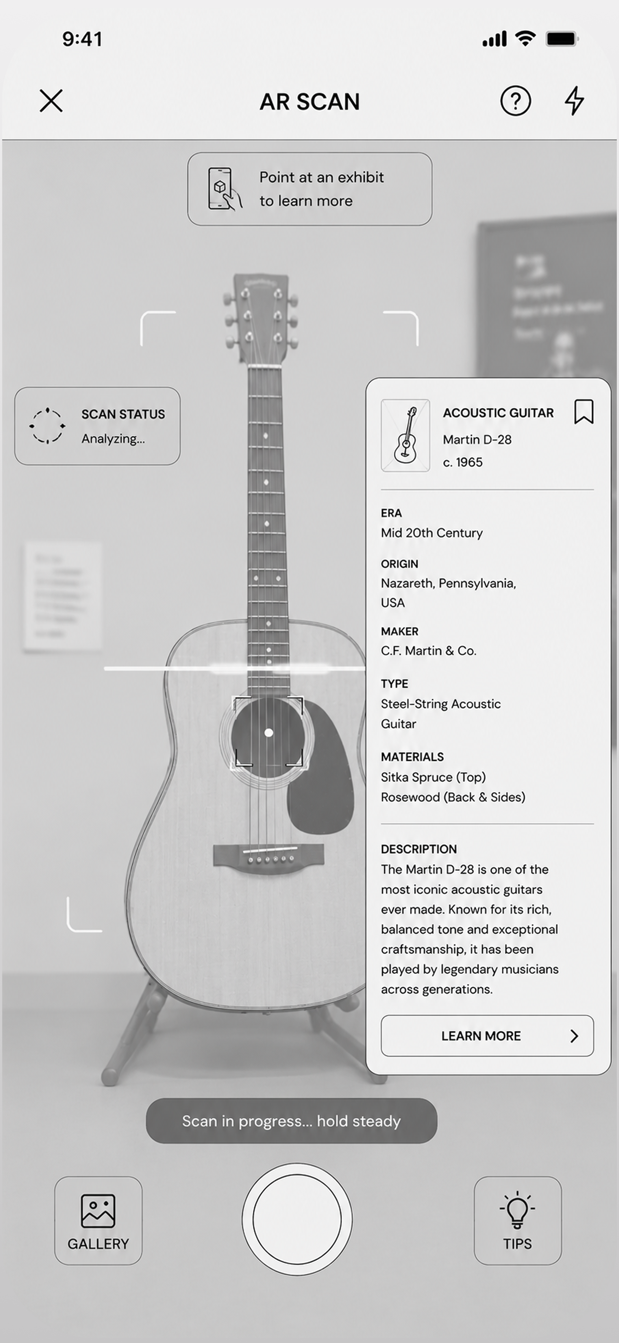 RockX AR scan wireframe